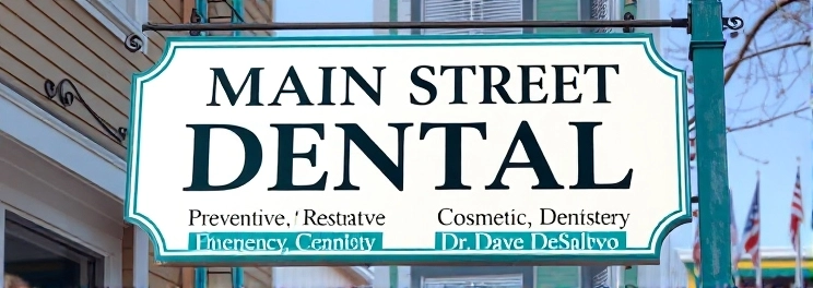Main Street Dental - Professional dental clinic exterior with modern facilities