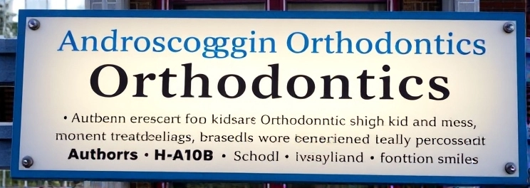 Androscoggin Orthodontics - Professional dental clinic exterior with modern facilities
