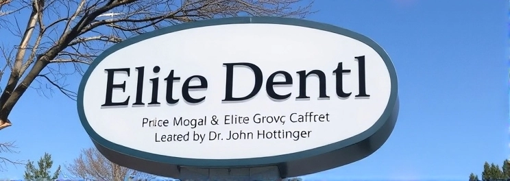 Elite Dental - Professional dental clinic exterior with modern facilities