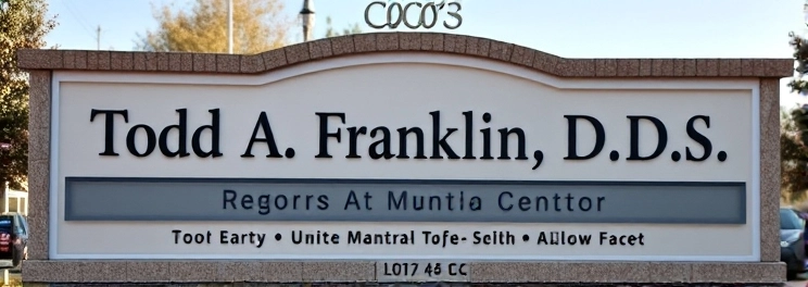 Todd A. Franklin, D.D.S. - Professional dental clinic exterior with modern facilities