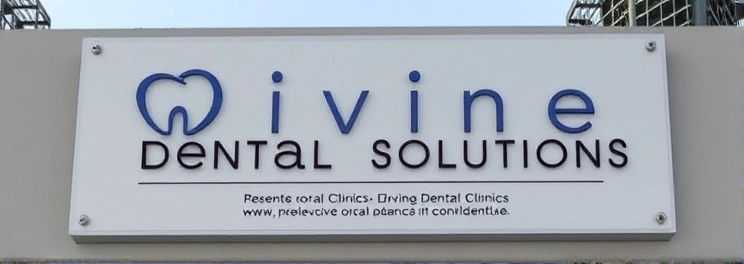 Divine Dental Solutions - Professional dental clinic exterior with modern facilities