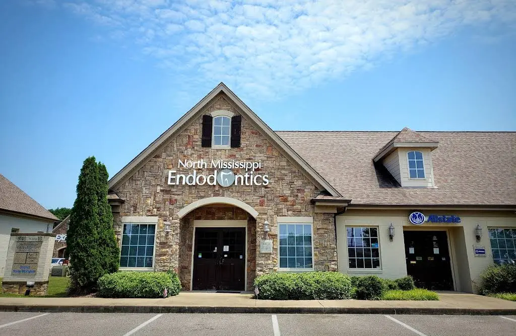 North Mississippi Endodontics - Professional dental clinic exterior with modern facilities