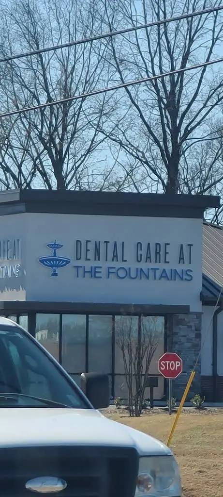 Dental Care at The Fountains - Professional dental clinic exterior with modern facilities