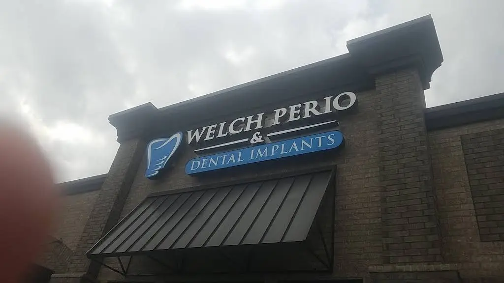 Welch Perio - Professional dental clinic exterior with modern facilities