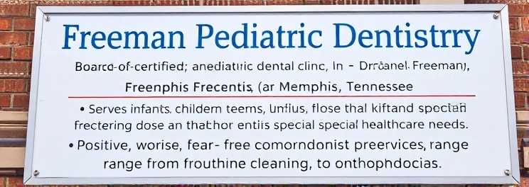 Freeman Pediatric Dentistry - Professional dental clinic exterior with modern facilities