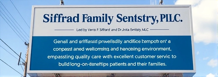 Siffrard Family Dentistry, PLLC - Professional dental clinic exterior with modern facilities
