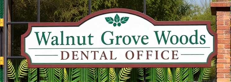 Walnut Grove Woods Dental Office - Professional dental clinic exterior with modern facilities