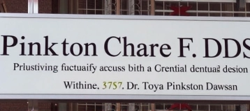Pinkston Charles F DDS