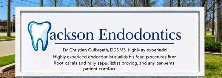 Jackson Endodontics - Professional dental clinic exterior with modern facilities