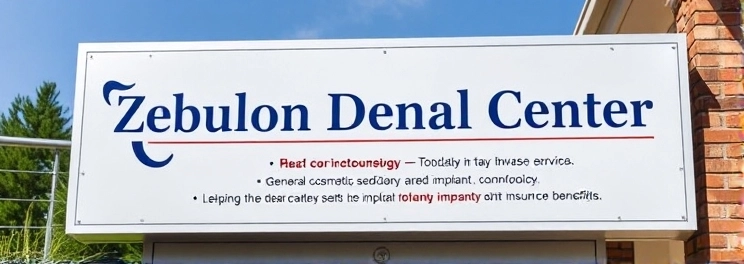 Zebulon Dental Center - Professional dental clinic exterior with modern facilities