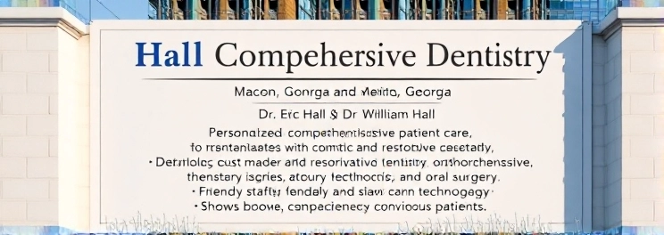 Hall Comprehensive Dentistry - Professional dental clinic exterior with modern facilities