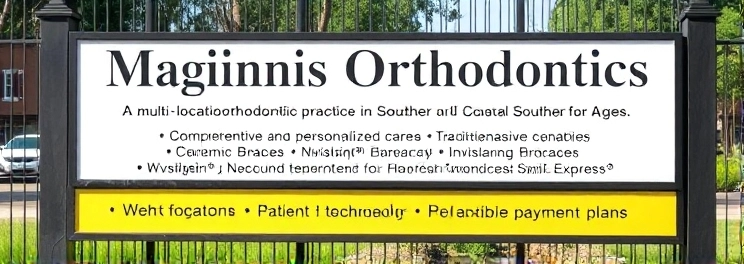 Maginnis Orthodontics - Professional dental clinic exterior with modern facilities