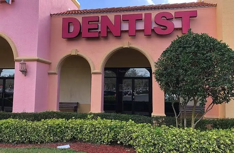 Naples Dental Art Center - Professional dental clinic exterior with modern facilities