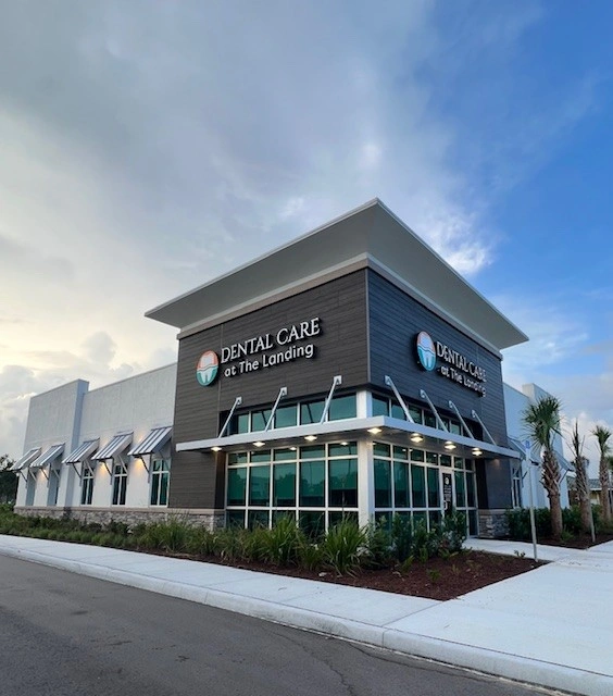 Dental Care at The Landing - Professional dental clinic exterior with modern facilities
