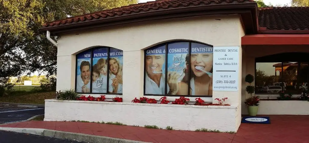 Prestige Dental & Laser Care - Professional dental clinic exterior with modern facilities