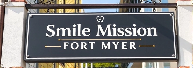 The Smile Mission Fort Myers - Professional dental clinic exterior with modern facilities