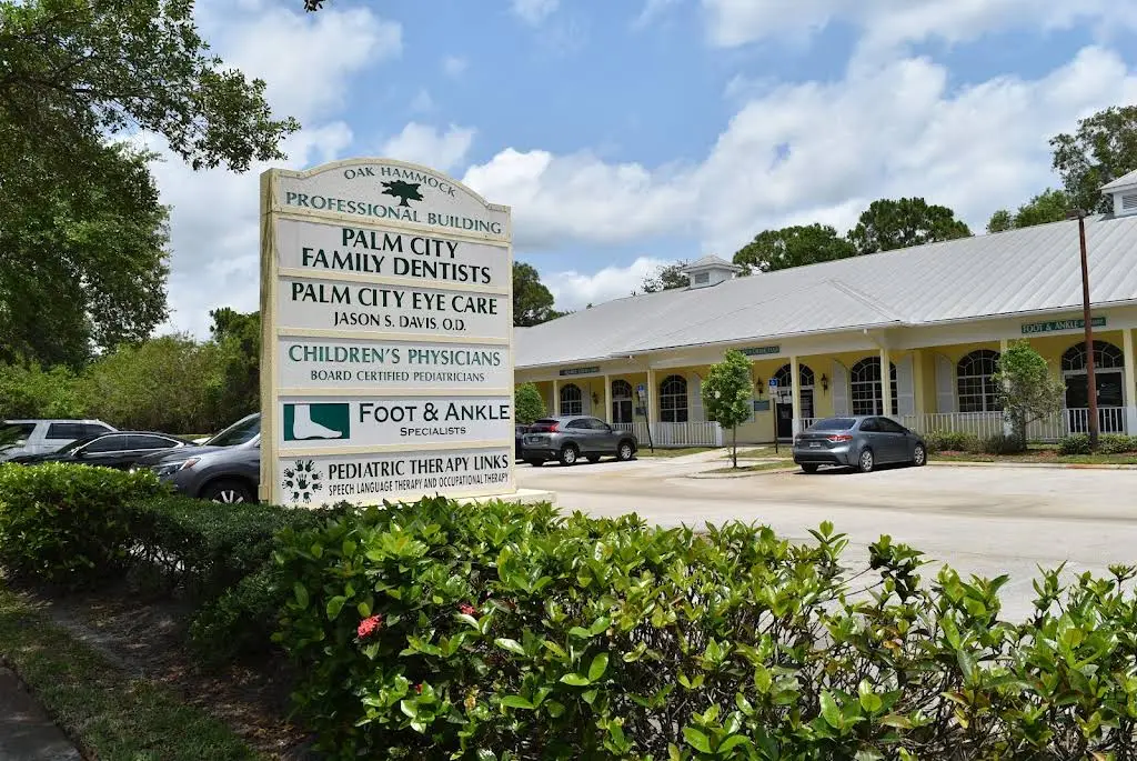 Palm City Family Dentists - Professional dental clinic exterior with modern facilities