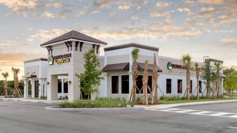 Dental Care at Grande Oak - Professional dental clinic exterior with modern facilities