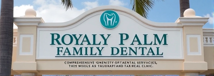Royal Palm Family Dental - Professional dental clinic exterior with modern facilities
