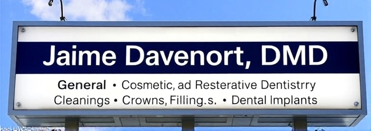 Jaime Davenport, DMD - Professional dental clinic exterior with modern facilities