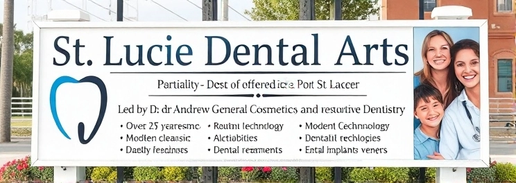 St. Lucie Dental Arts - Professional dental clinic exterior with modern facilities