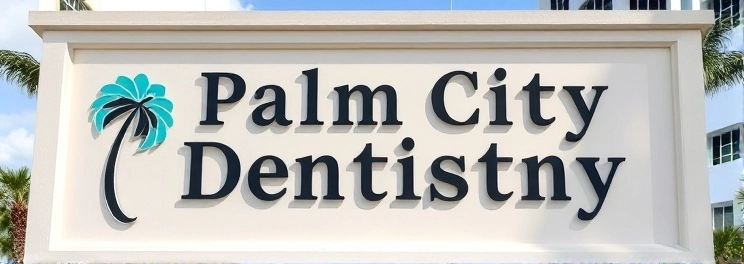 Palm City Dentistry - Professional dental clinic exterior with modern facilities