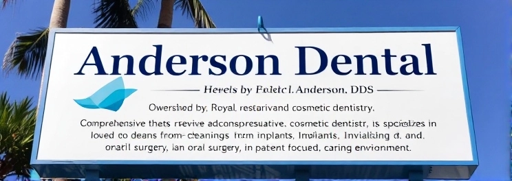 Anderson Dental - Professional dental clinic exterior with modern facilities