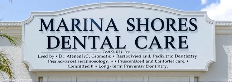 Marina Shores Dental Care - Port St. Lucie - Professional dental clinic exterior with modern facilities