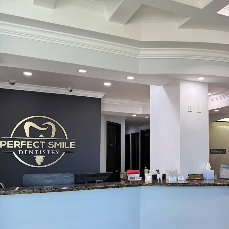 Perfect Smile Dentistry - Professional dental clinic exterior with modern facilities