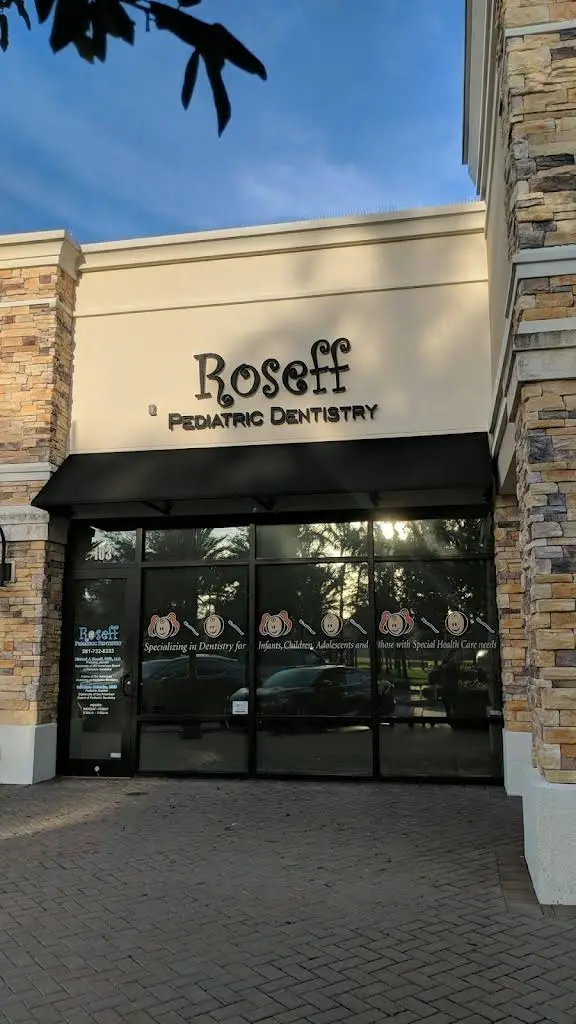 Roseff Pediatric Dentistry - Professional dental clinic exterior with modern facilities