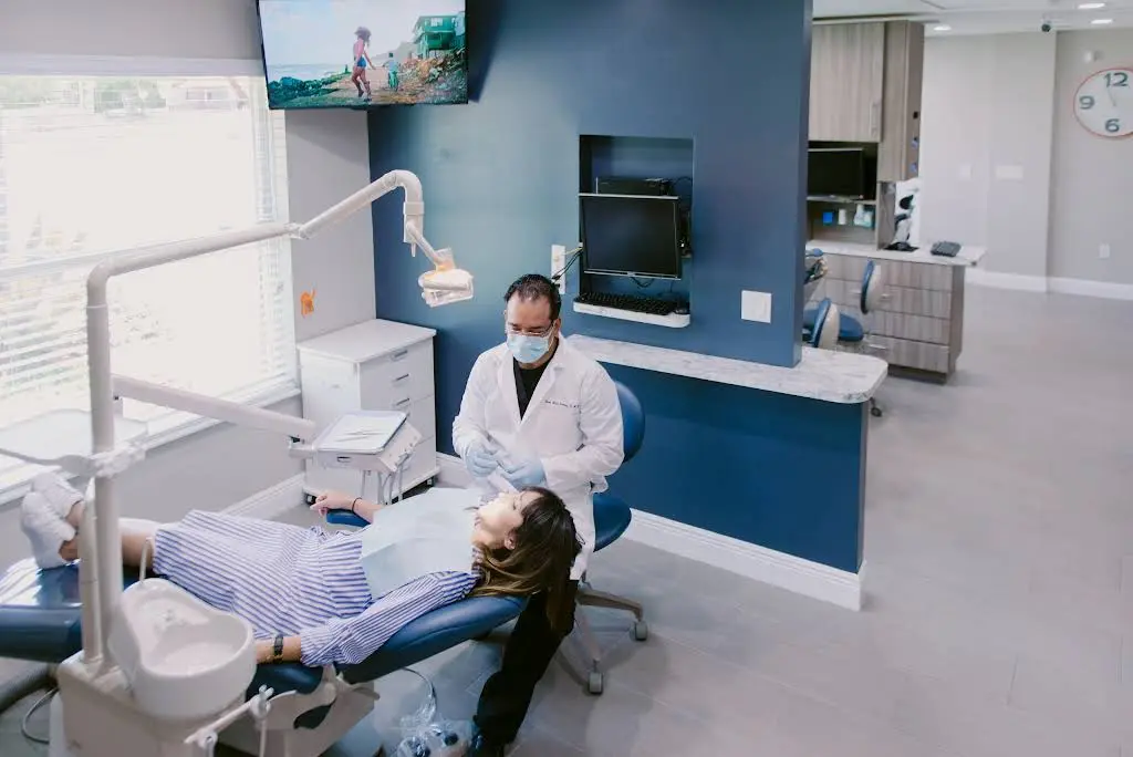 Family Dental Center - Professional dental clinic exterior with modern facilities