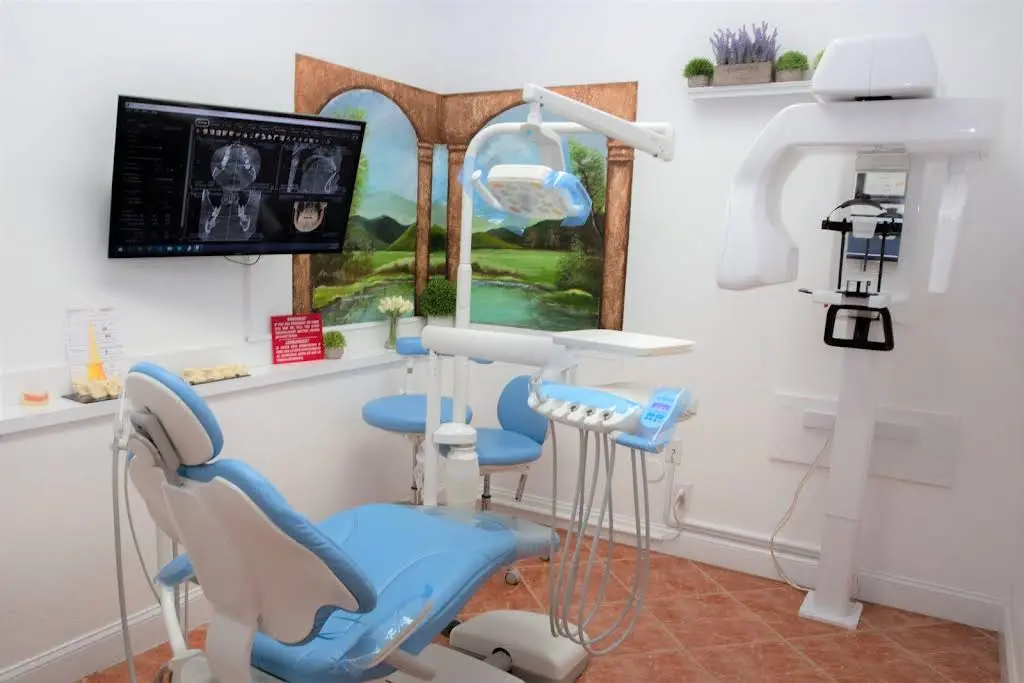Affordable Implant & Dental Center - Professional dental clinic exterior with modern facilities