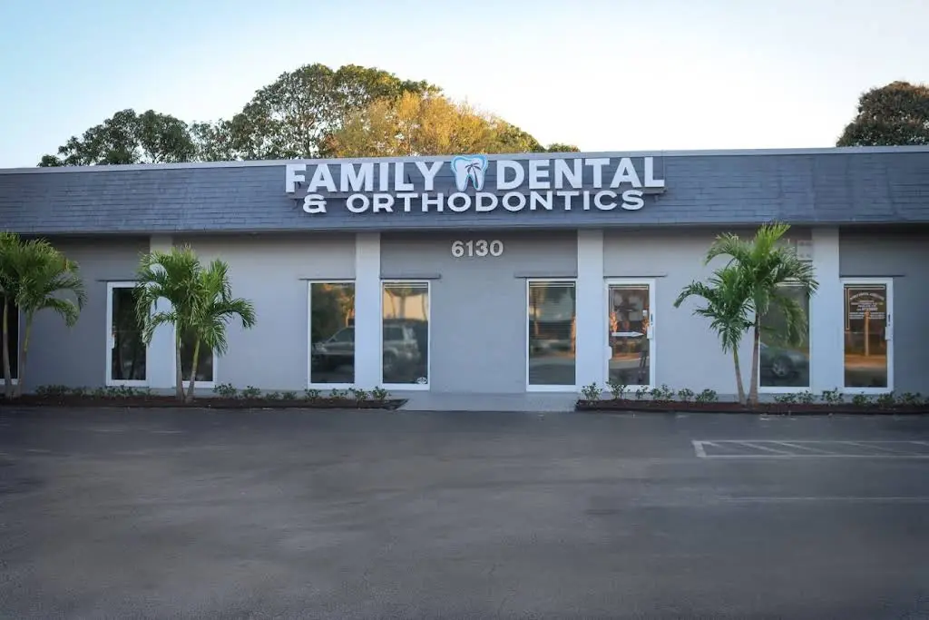 Family Dental & Orthodontics - Professional dental clinic exterior with modern facilities