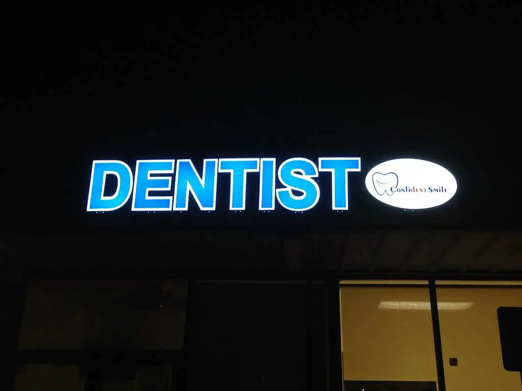 Confident Smile - Professional dental clinic exterior with modern facilities