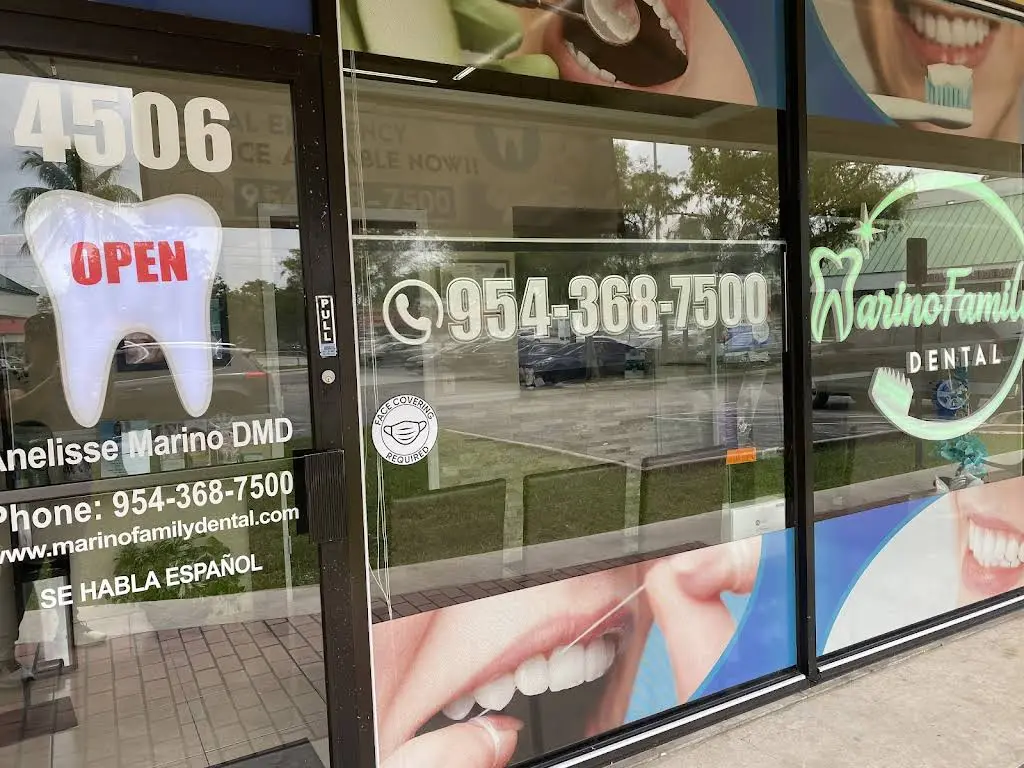 Marino Family Dental - Professional dental clinic exterior with modern facilities