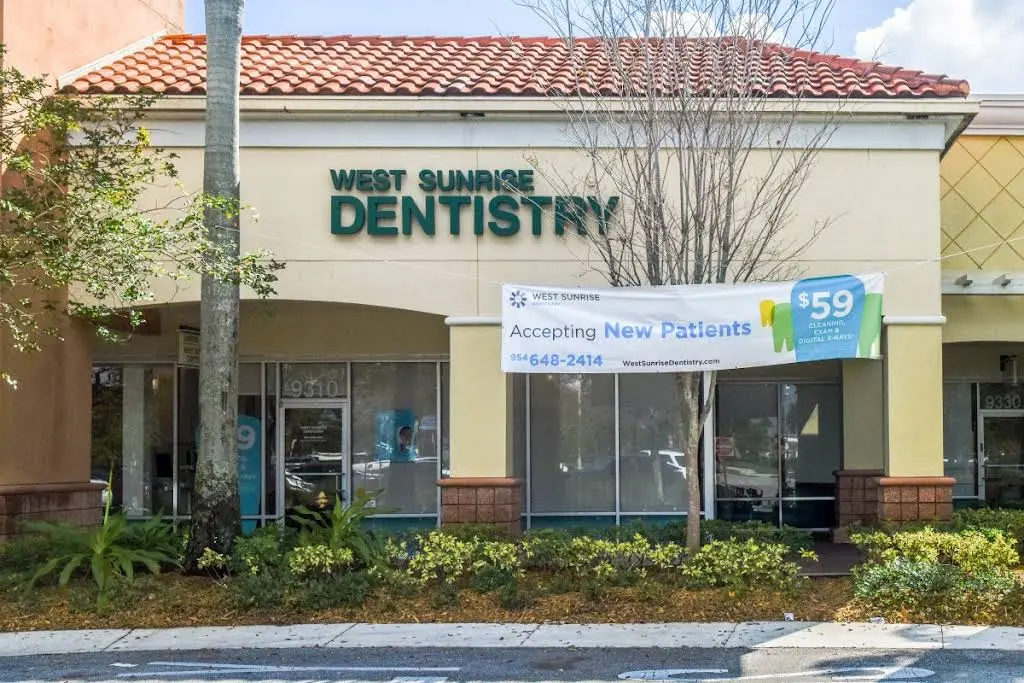 West Sunrise Dentistry - Professional dental clinic exterior with modern facilities
