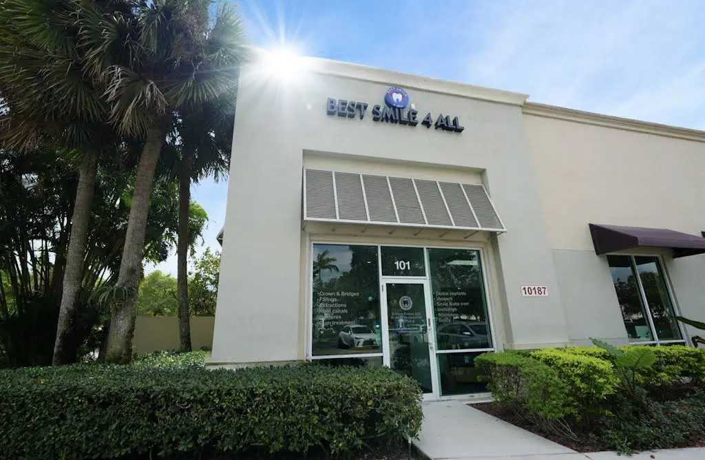 Best Smile 4 All - Professional dental clinic exterior with modern facilities
