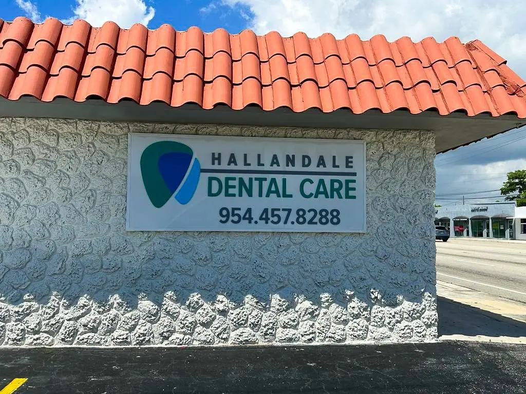 Hallandale Dental Care - Professional dental clinic exterior with modern facilities