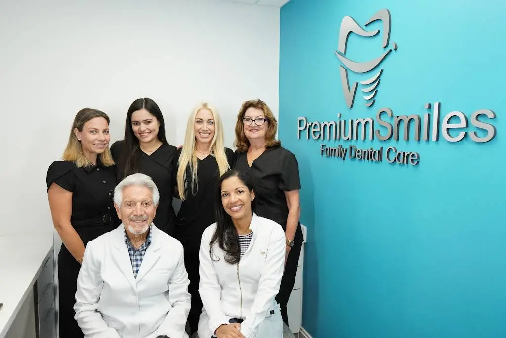 Premium Smiles - Professional dental clinic exterior with modern facilities