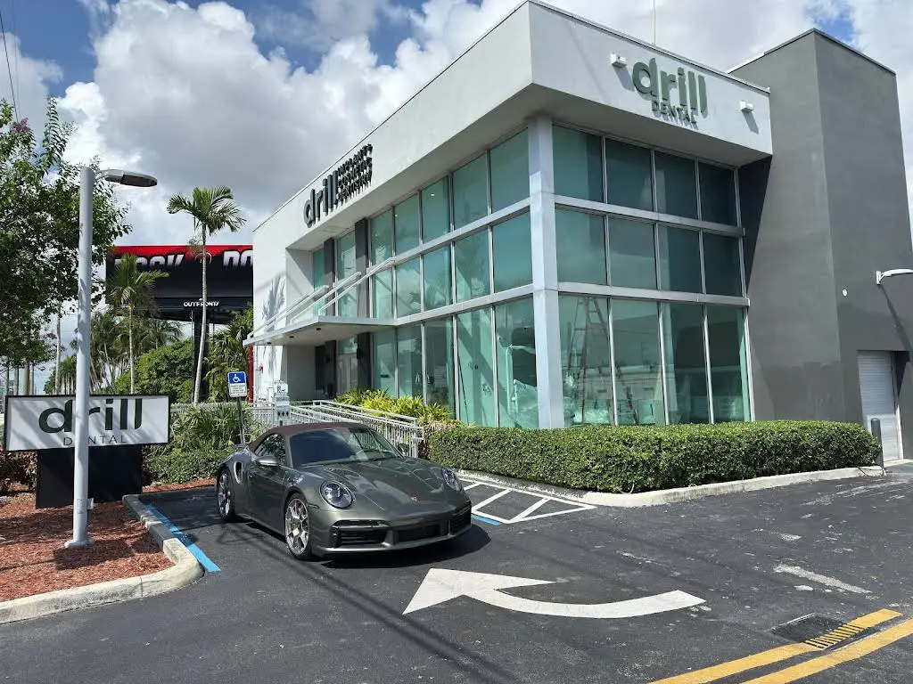 Drill Dental - Professional dental clinic exterior with modern facilities