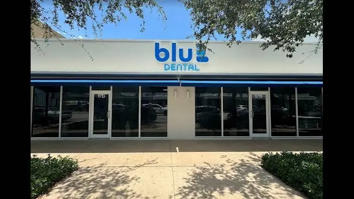 Blu Dental - Professional dental clinic exterior with modern facilities