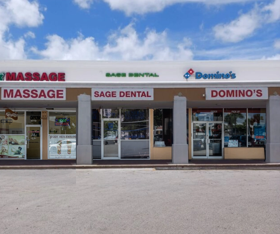 Sage Dental - Professional dental clinic exterior with modern facilities