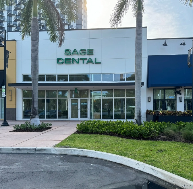 Sage Dental - Professional dental clinic exterior with modern facilities