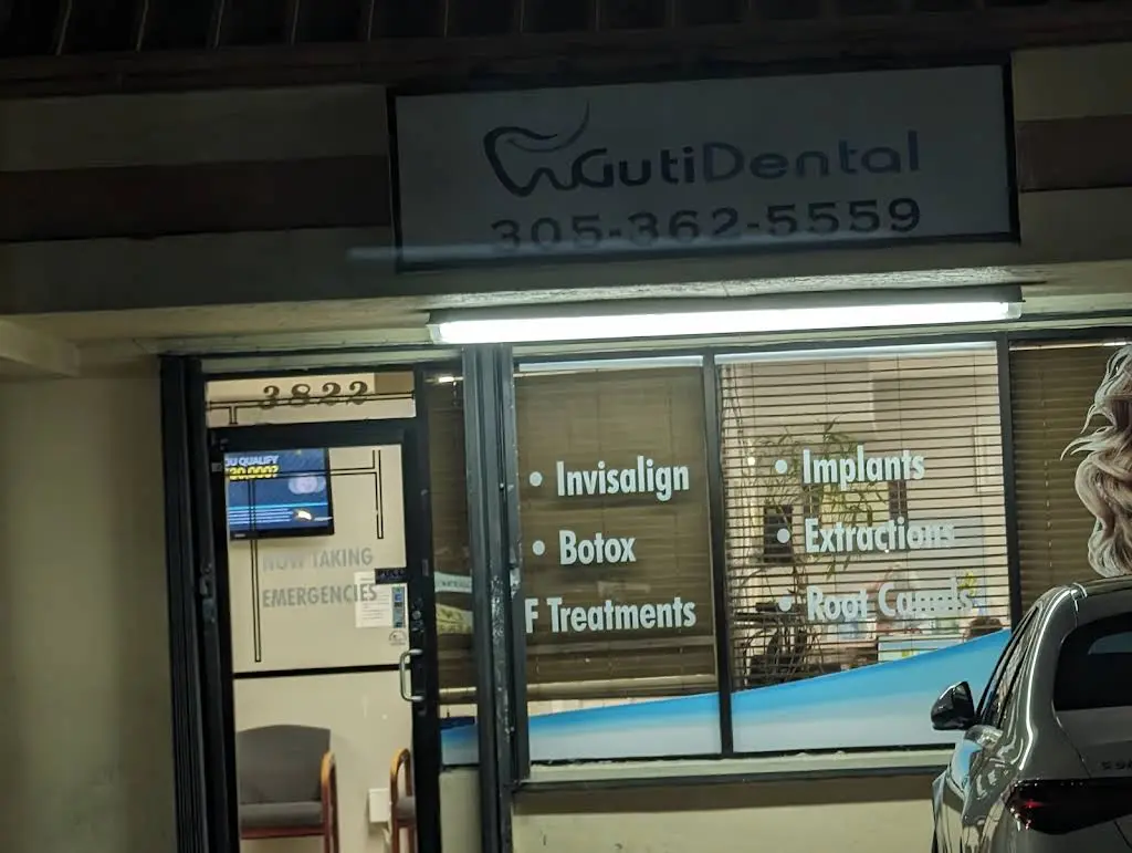 GutiDental - Professional dental clinic exterior with modern facilities