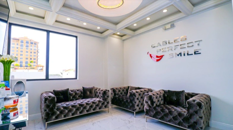 Gables Perfect Smile - Professional dental clinic exterior with modern facilities