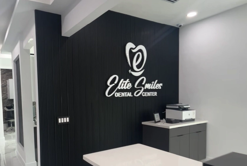 Elite Smiles Dental Center - Professional dental clinic exterior with modern facilities