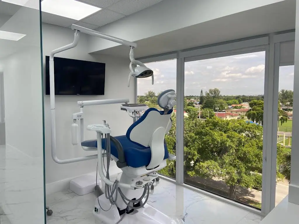Premium Dental Care - Professional dental clinic exterior with modern facilities