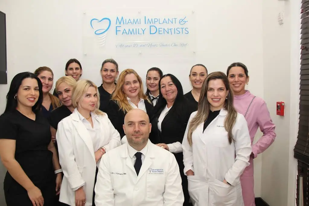 Miami Implant & Family Dentists - Professional dental clinic exterior with modern facilities