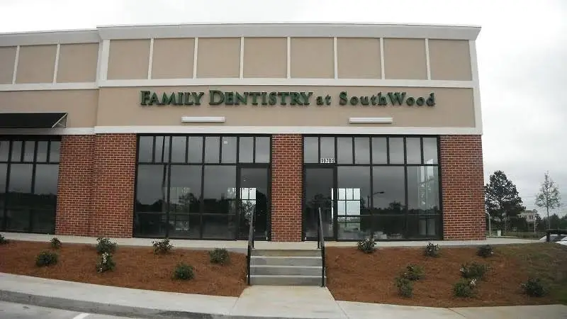 Family Dentistry at SouthWood - Professional dental clinic exterior with modern facilities