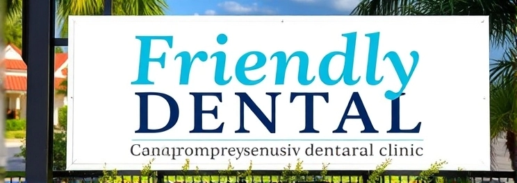 Friendly Dental - Professional dental clinic exterior with modern facilities